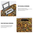 thumbnail image 3 of Xecao Vintage Sunflower and Corn Autumn Print Elastic Luggage Cover, Double-sided Print , Perfect for Travel, Business, and Daily Use (Suitcase Not Included)-X-Large, 3 of 7