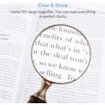 thumbnail image 2 of Saddle Magnifier Antique Hand Magnifier, Retro Flavor Magnifier Magnifying Glass Jewelry For Seniors, Children, Inspection, Hobby, Craft, Watchmaker, 2 of 6