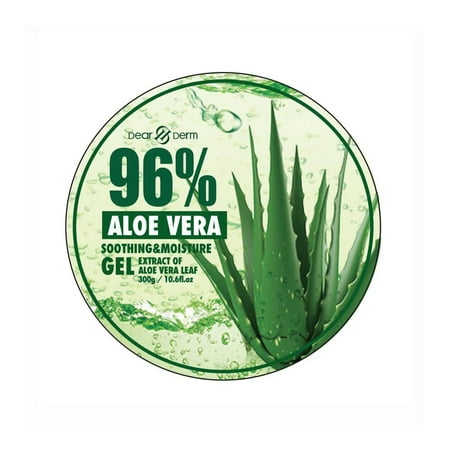 Dearderm 96% Aloe Vera Soothing & Moisture Gel 10.58fl.oz