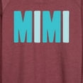 thumbnail image 3 of Instant Message - Mimi - Women's Lightweight French Terry Long Sleeve Shirt, 3 of 6