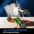 thumbnail image 3 of (2 Pack) Google Pixel 8 Black Full Cover Tempered Glass LCD Screen Protector Film Guard, 3 of 5