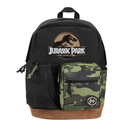 Jurassic Park 17” Backpack With Hydration Pocket