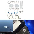 thumbnail image 1 of Car Muscle Plus Flush Hair Pin Style Hood Cover Latch Engine Cable Lock, 1 of 4