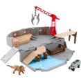 thumbnail image 2 of Matchbox Jurassic World Portable Harbor Rescue Playset, 2 of 7