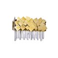 thumbnail image 1 of 3 Light Vanity Light with Medallion Gold Finish, 1 of 7