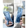thumbnail image 4 of Dexnor for Samsung Galaxy A32 5G Case, [Built in Screen Protector and Kickstand] Heavy Duty Military Grade Protection Shockproof Protective Cover for Samsung Galaxy A32 5G Sierra Blue, 4 of 7
