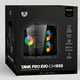 thumbnail image 5 of Gabinete Gamer Balam Rush TANK PRO EVO GM955 M-ATX Mini Torre 3 Fan RGB USB-C Negro BR-937320, 5 of 5