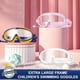 thumbnail image 1 of Kids Big Frame Swimming Goggles With Earplugs Children's Anti-fog Swimming Glasses Boys Girls Pool Beach Eyewear Swim Goggles, 1 of 5