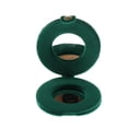 thumbnail image 4 of 1 Pieza Lindo Bolsillo Plegable De dos cara Maquillaje Espejo Cosmético Verde oscuro, 4 of 7