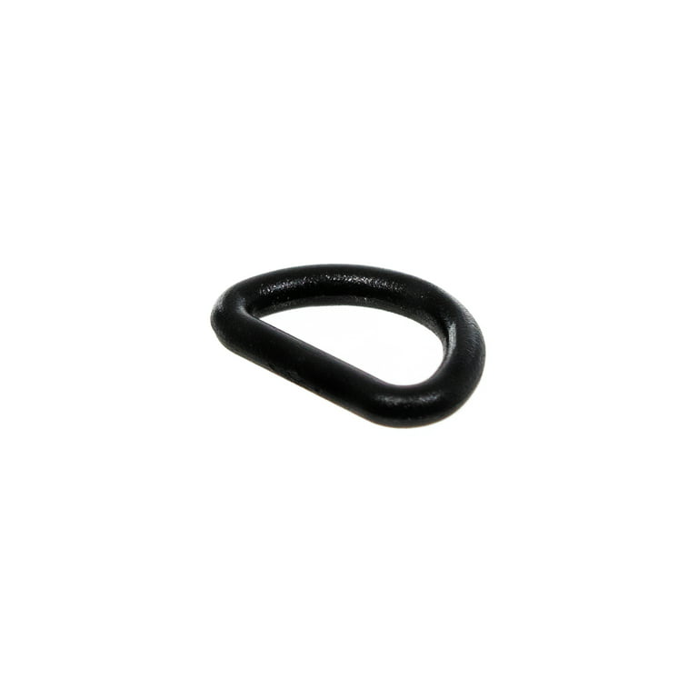 Paracord Planet D-Rings - Multiple Size Options - 1 Inch, 3/4 Inch, 1 1/4  Inch, 1/2 Inch - Choose From 5, 10, 25, 50, and 100 Piece Pack Sizes -  Comes in Color Gunmetal 