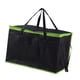 thumbnail image 5 of Bolsa de entrega aislada Tota de compras de comestibles Bolsa de transporte Pizza Calentante de transporte para comercio personal de compras para el Borde verde negro, 5 of 8