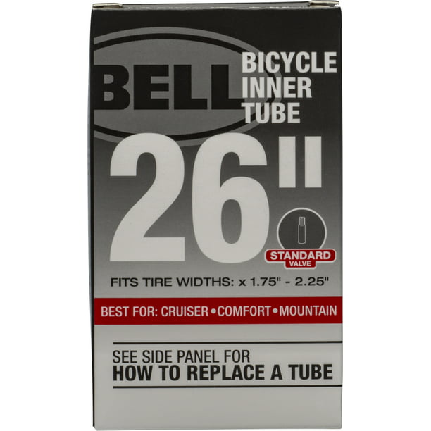 Bell Sports Standard Bicycle Inner Tube 26 X 1 75 2 25 35mm Schrader Valve Walmart Com