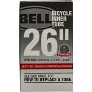 Bell Sports Standard Bicycle Inner Tube, 35mm Schrader Valve, 26" x 1.75-2.25"