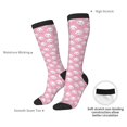 thumbnail image 5 of Bingfone Compression Socks for Women and Men Long Socks for Running Athletic Cycling Nurse-Cute Cat, 5 of 8