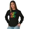 thumbnail image 4 of Weird Proud LGBTQ Pride Funny Cool Long Sleeve TShirt Men Women Brisco Brands L, 4 of 6