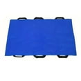 thumbnail image 2 of Portable Soft Stretcher | Foldable Nylon Patient Transfer Pad for Elderly Emergency Rescue | 6 Ergonomic Handles | 750 lb Capacity | Blue | 27.6x43.3 in | 1 Pack, 2 of 5