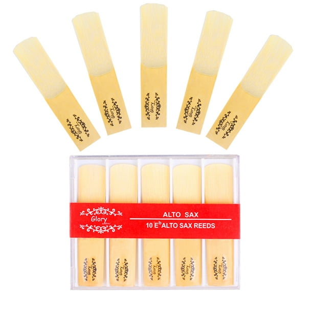 Glory Alto Saxophone Reeds, Strength 2, Box of 10 - Walmart.com