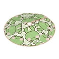 thumbnail image 2 of Bingfone Christmas Tree Skirt Mat Christmas Decoration Interior 36"-Cute Frog, 2 of 8
