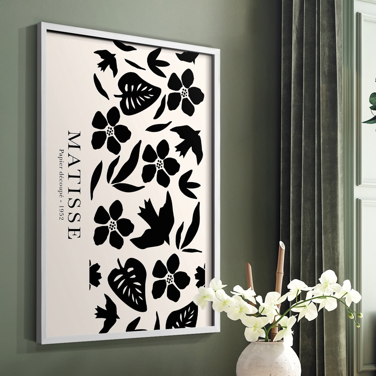 Matisse CCLXIII in Solid Wood 11 x 14 Framed Print