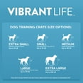 thumbnail image 3 of Vibrant Life, Single-Door Folding Dog Crate, X-Small, 18", 3 of 9