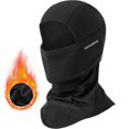 thumbnail image 1 of ROCKBROS Autumn Winter Unisex Cycling Head Cover - 300G Elastic Velvet Fleece Warm Windproof Dustproof Face Mask with High Gloss Reflective Logo, Breathable Respiratory Fabric, Facial Elastic Edging,, 1 of 6