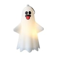 thumbnail image 3 of 2026 New Halloween Decor Ghost Light Up, Portable Light Up Ghost Lantern Party Decor, Indoor Halloween Home Fall Ornaments for Porch and Indoor Home Office Desk Decor, 3 of 8