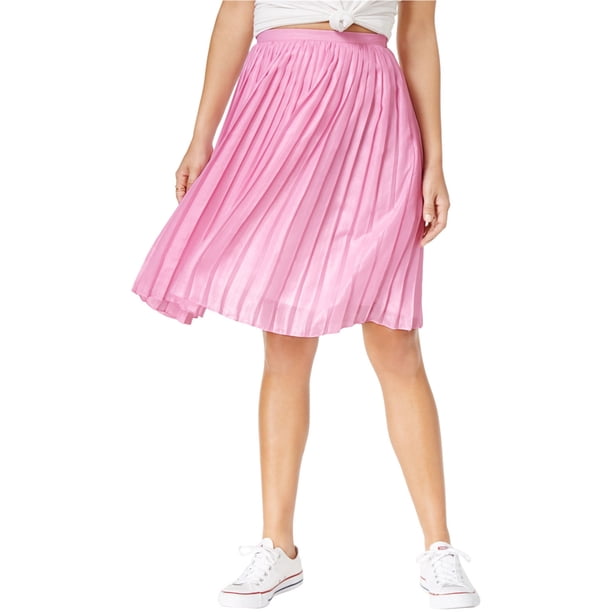 Falda Midi The Edit By Seventeen Metálica Mujer Grande