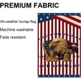 thumbnail image 6 of 250 Years America Garden Flag,250th Anniversary USA Patriotic Flag Double-Sided Flag with Eagle Liberty Bell Statue of Liberty,1776-2026 Commemorative,12 x 18 Inch, 6 of 7