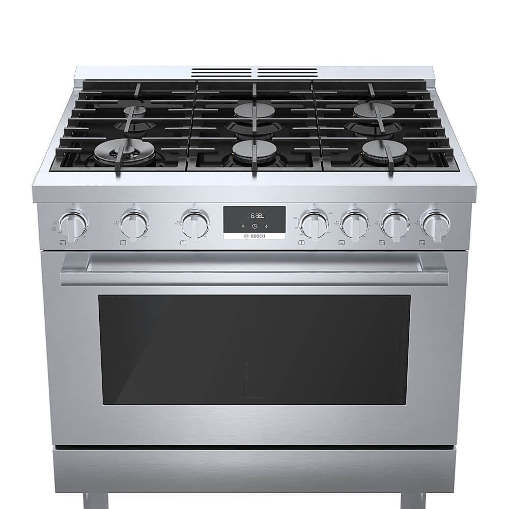 BOSCH HGS8655UC  36" AND LARGER FREE STANDING GAS RANGE Stainless Steel