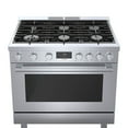 thumbnail image 2 of BOSCH HGS8655UC  36" AND LARGER FREE STANDING GAS RANGE Stainless Steel, 2 of 7