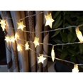 thumbnail image 5 of Cadena de luces LED de estrellas 50 luces de Navidad blancas cálidas JAMW Sencillez, 5 of 5