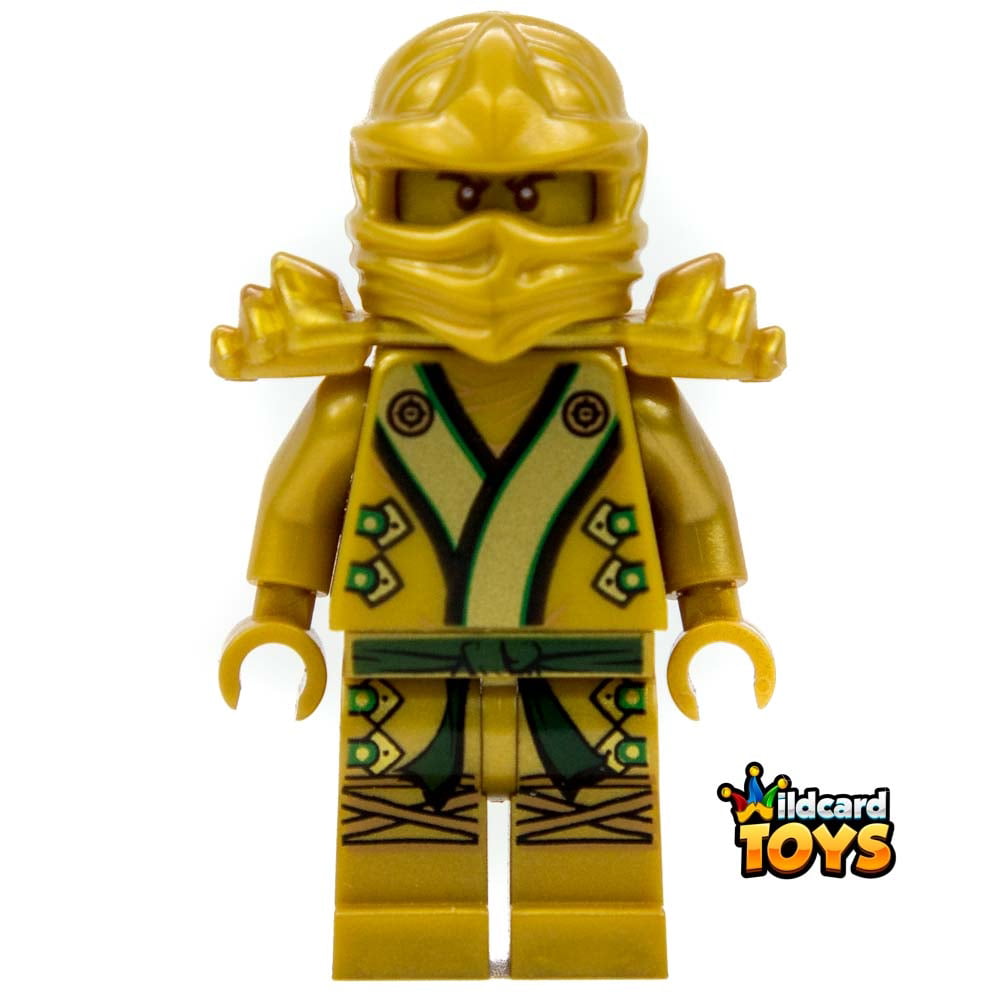 LEGO Ninjago Golden Ninja Lloyd helmet head wear 