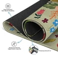 thumbnail image 3 of Premium Boho Style Rubber Game Room Mat 31.5x31.5 Inch Large Mahjong Table Cover with Non-Slip Backing and Noise Reduction for Tiles Cards and Boards, 3 of 7