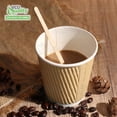 thumbnail image 5 of [4000 Pack] Wooden Coffee Stirrer Sticks 7.5 inch - Bio Degradable, Eco Friendly Beverage Stirrers, Splinter Free Birch Wood - Disposable Drink Stir Stick for Tea, Beverage, Coffee and Arts & Crafts, 5 of 7