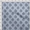 thumbnail image 3 of oneOone Cotton Poplin Fabric Leaves|Floral & Paisley Block Print Fabric BTY 42 Inch Wide, 3 of 4
