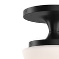 thumbnail image 3 of 47811BK Hinkley Lighting Knox - 12W 1 LED Extra Small Semi-Flush Mount-8.75 Inch Tall and 8 Inch Wide-Black Finish, 3 of 6