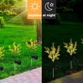 thumbnail image 3 of Garden Solar Lights, Auto On Off Outdoor Lights for Gardens, Lawns, Patios, Yards, Parks, Multi-Color Changing Flower Stake Light Decorative Landscape, 3 of 5