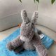 thumbnail image 3 of JELLYCAT-Muñeca bonita gris ondulada de burro, muñeco cómodo, juguete para regalo masculino y femenino, 3 of 5