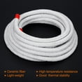 thumbnail image 4 of Uxcell 22.97ft x 0.51 inch Ceramic Fiber Rope Round Braided Gasket Seal White, 4 of 4