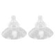 thumbnail image 1 of Protectores de pezones, 2 piezas Protectores de pezones ABS Protectores de pezones de silicona Rendimiento inigualable, 1 of 14