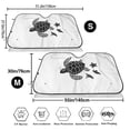 thumbnail image 3 of Balery Family Of Sea Turtles Print Car Windshield Sun Shade,Windshield Sunshade for Car Pickup Truck SUV Accessories-Medium, 3 of 7