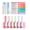 Section B, variant on Ywmsfl 6PCS Colorful Curves Markers Smooth Ink Flow for Schoolwork and Scrapbooking