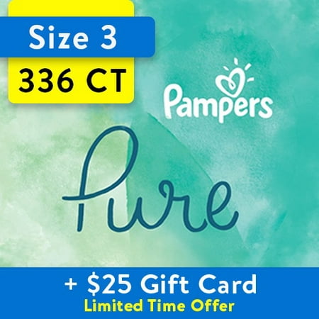 [Save $25] Size 3 Pampers Pure Protection Diapers - 336 Total