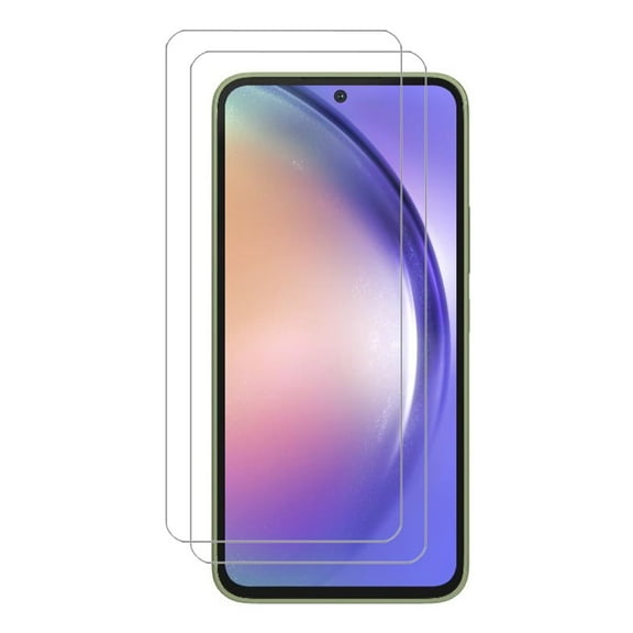 PAPAUTOP [2 Pcs] HD Clear Anti-Scratch Easy Installation Tempered Glass Screen Protector for Samsung Galaxy A54 5G