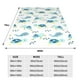 thumbnail image 3 of Balery Sea Turtle Manta de Felpa Suave y Acogedora – Cobija de Franela Aterciopelada para Cama, Lavable y Cálida para Sofá, Mascotas, Transpirable-60"x50", 3 of 7