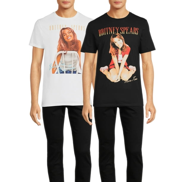 Britney Spears Men's & Men's Retro Covers Graphic T-Shirts, - Walmart.com