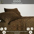 thumbnail image 2 of RV Camper Queen 60" X 80" | 1000-TC Egyptian Cotton Sheet Set 15 inch Deep Pockets - Made for RV - Leopard Print Color, 2 of 7