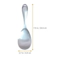 thumbnail image 5 of Cuchara de arroz resistente al desgaste conveniente paleta de arroz acero inoxidable accesorio de arroz con arroz accesorio para el hogar, 5 of 5
