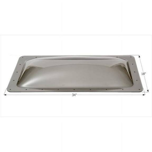 BRI-RUS SPEC SL1430S 14 x 30 In. Skylight- Smoke