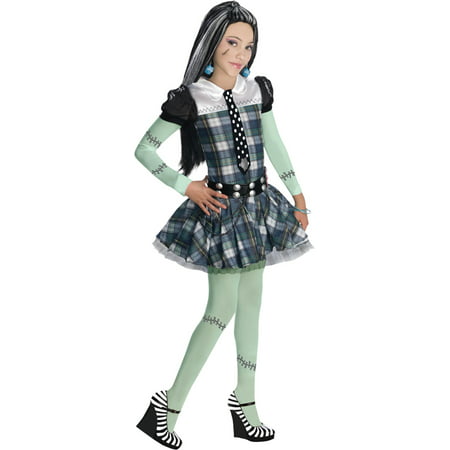 Morris Costumes Girls Monster High Frankie Stein Child Large, Style